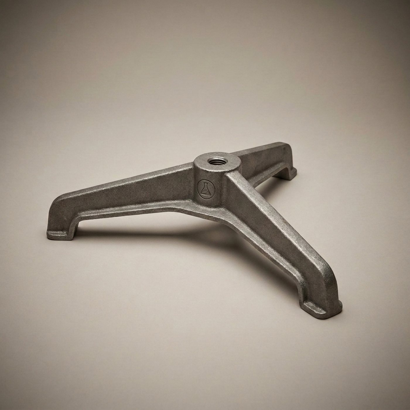 Bench Stand Base, Cast Iron — single, cast iron