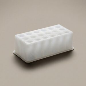 Centrifuge Tube Rack, 50 mL, 12-Place — single rack, polypropylene