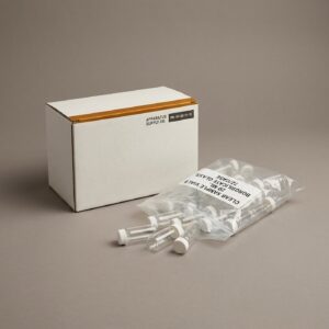 Clear Sample Vials, 20 mL — 72 per case, borosilicate glass