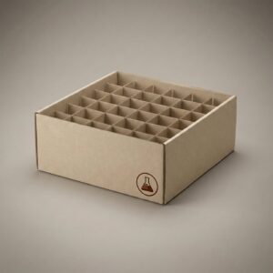 Freezer Box, 81-Place, 2 in — single box, cardboard