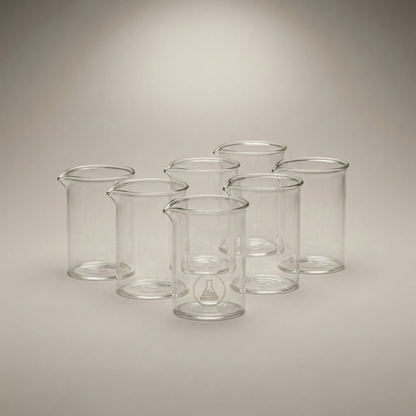 Griffin Beakers, 100 mL — 6 per pack, borosilicate glass