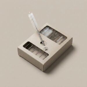Instrument Cleaning Brush Set — 6 brushes, nylon/steel