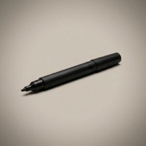 Laboratory Marker, Fine, Black — single pen, —