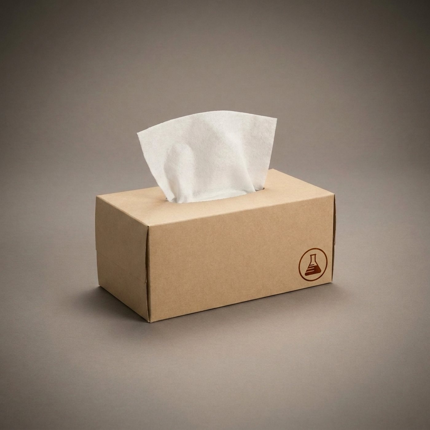 Low-Lint Wipes, Single Box — 280 sheets, cellulose blend