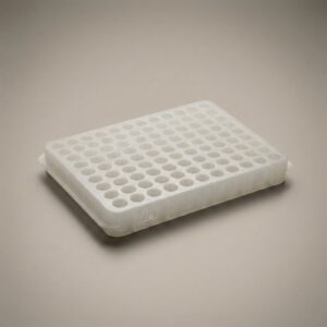 Microcentrifuge Tube Rack, 96-Place — single rack, polypropylene