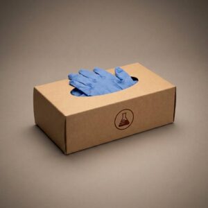 Nitrile Gloves, Large, Powder-Free — 100 per box, nitrile