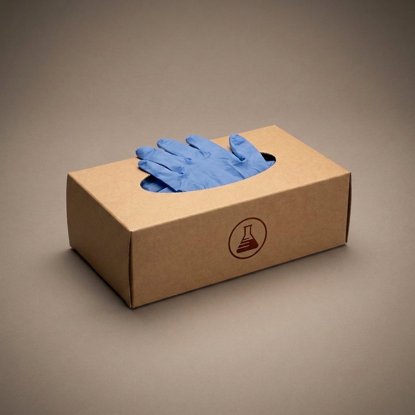 Nitrile Gloves, Large, Powder-Free — 100 per box, nitrile