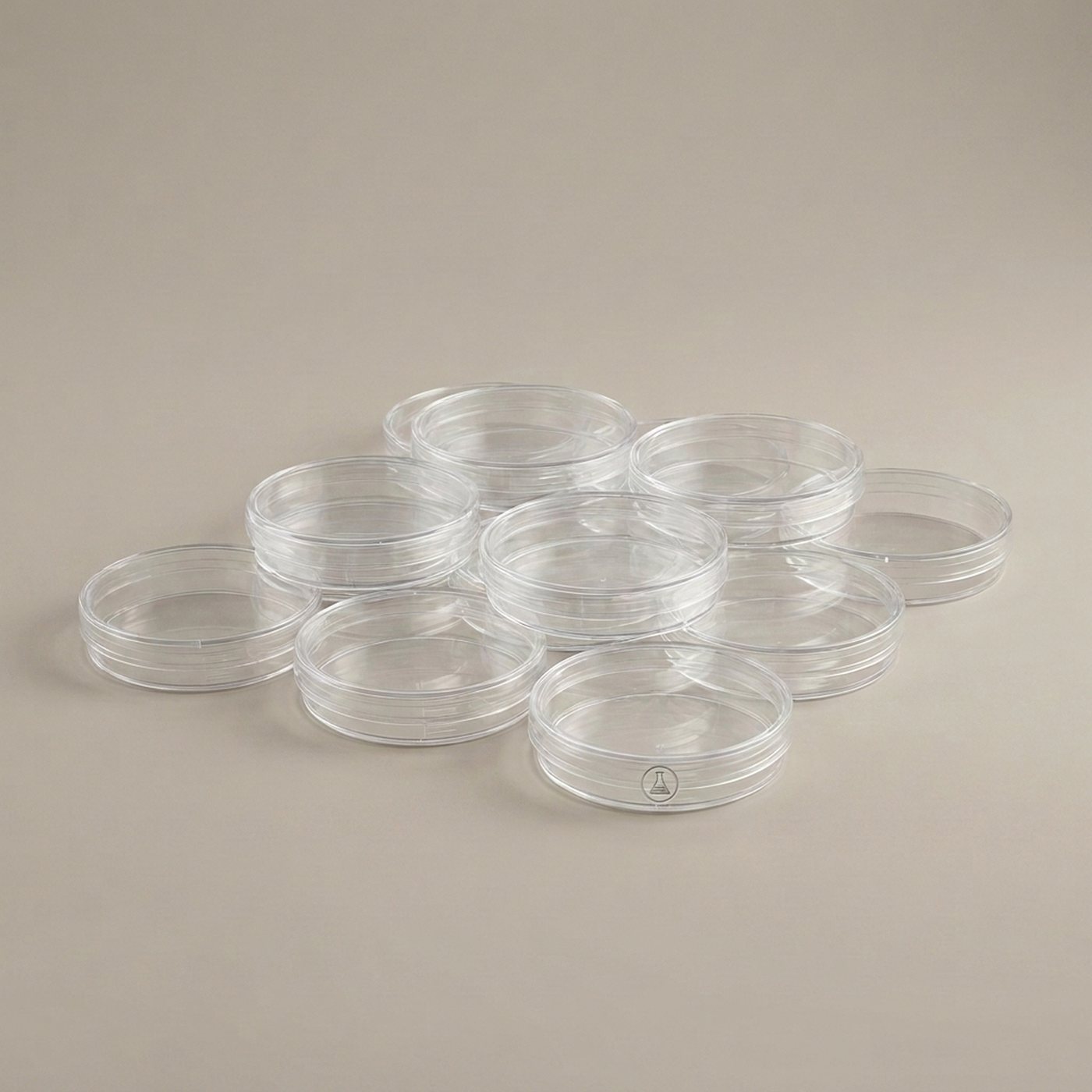 Petri Dishes, 60 mm, Sterile — 500 per case, polystyrene