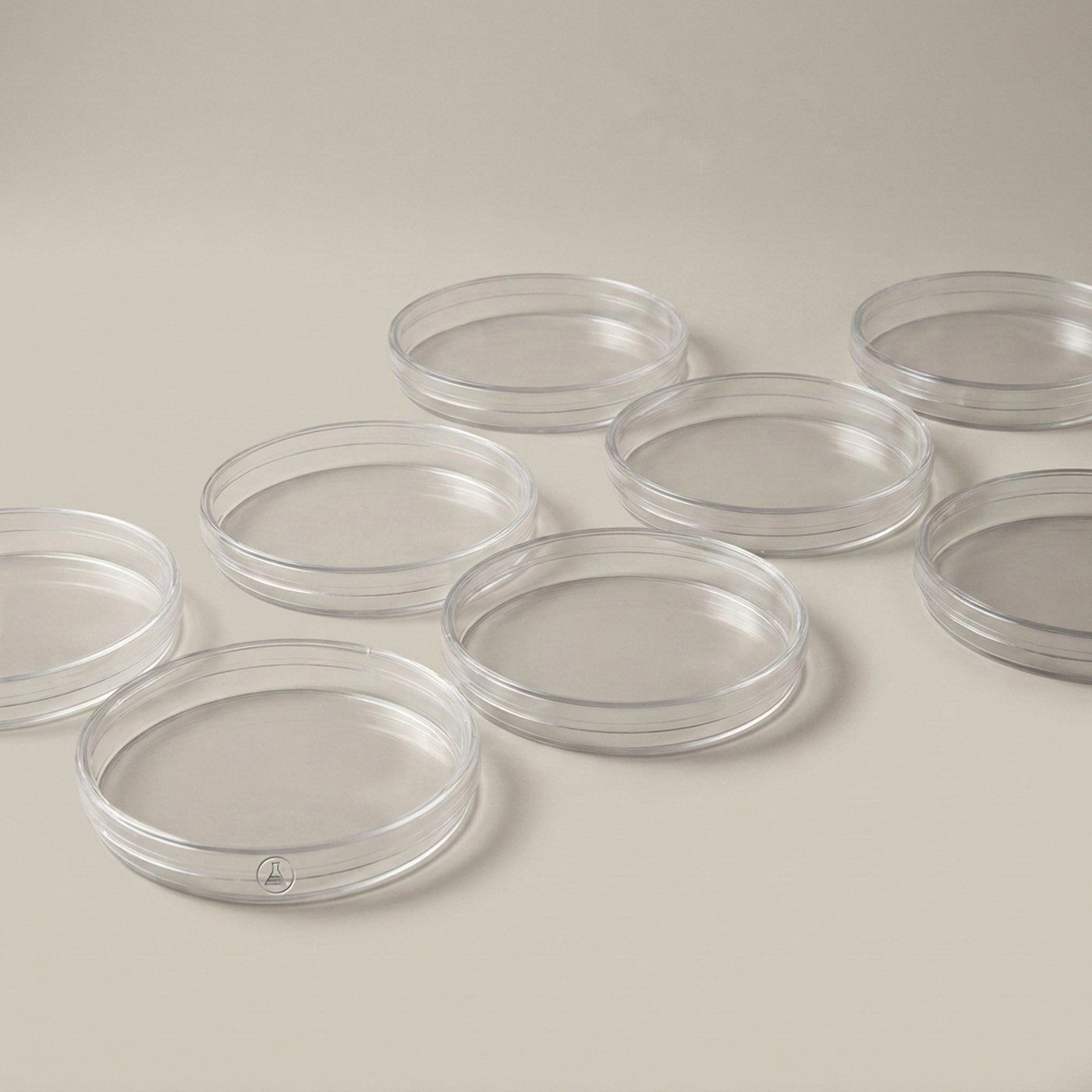 Petri Dishes, 90 mm, Sterile — 500 per case, polystyrene