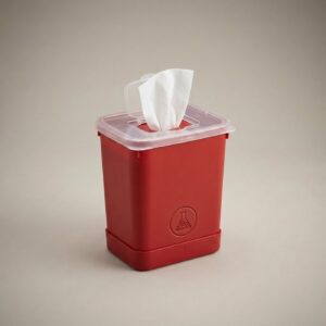 Sharps Container, 1 Quart — single, polypropylene