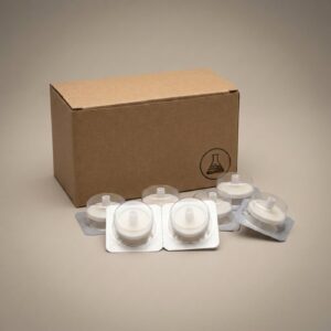 Syringe Filters, 0.45 µm, PES, 25 mm — 100 per pack, PES membrane