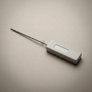Thermometer, Digital, Probe — single, stainless/ABS